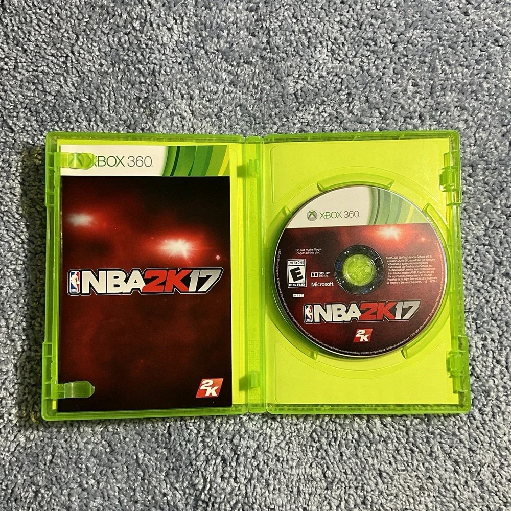 NBA 2K17 (Xbox 360, 2016) — Complete CIB